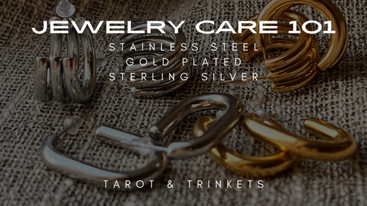 Stainless Steel Silver Gold Earrings How to take care of jewelry